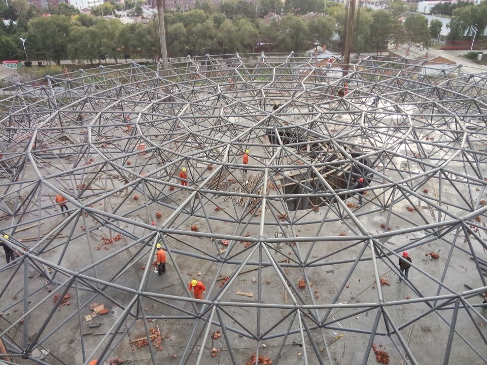 侯马全民健身中心网架