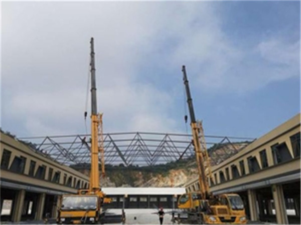 侯马仓储物流网架生产厂家案例